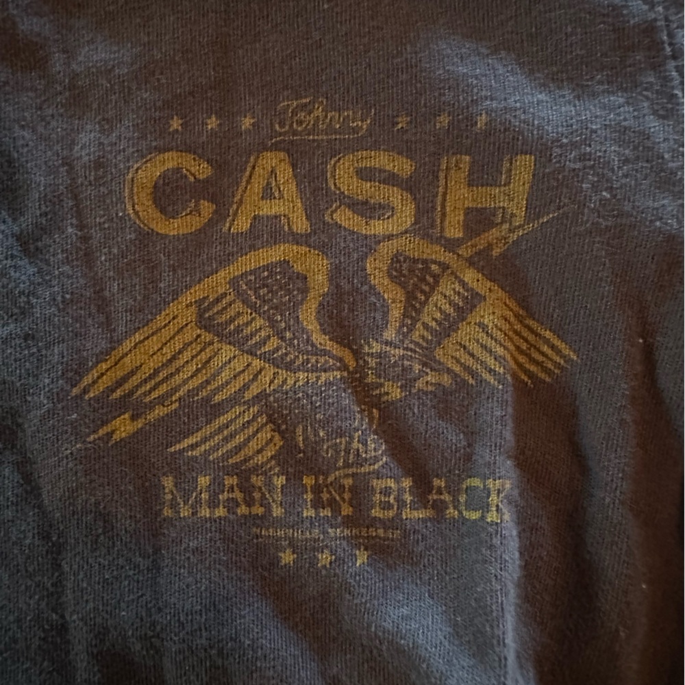 Rowdy Sprout Johnny Cash long sleeve onesie